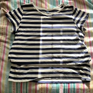 Old Navy striped Maternity Dress
